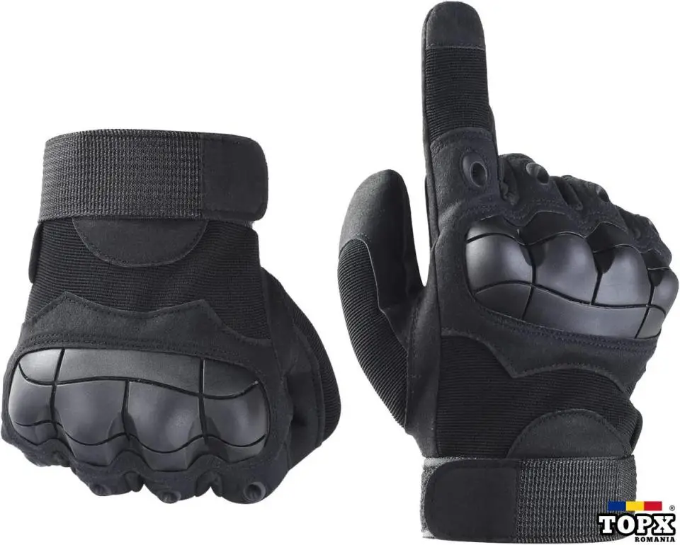 TItan Tactical Manusi Moto cu Intarituri de plastic Marime L