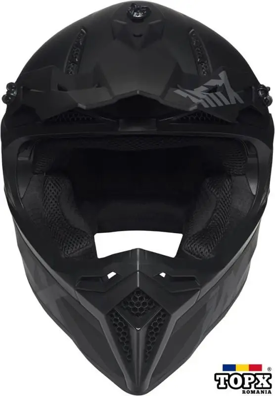 Casca Motocross  IMX Racing Negru Mat  Marime M 55-57 CM - 3