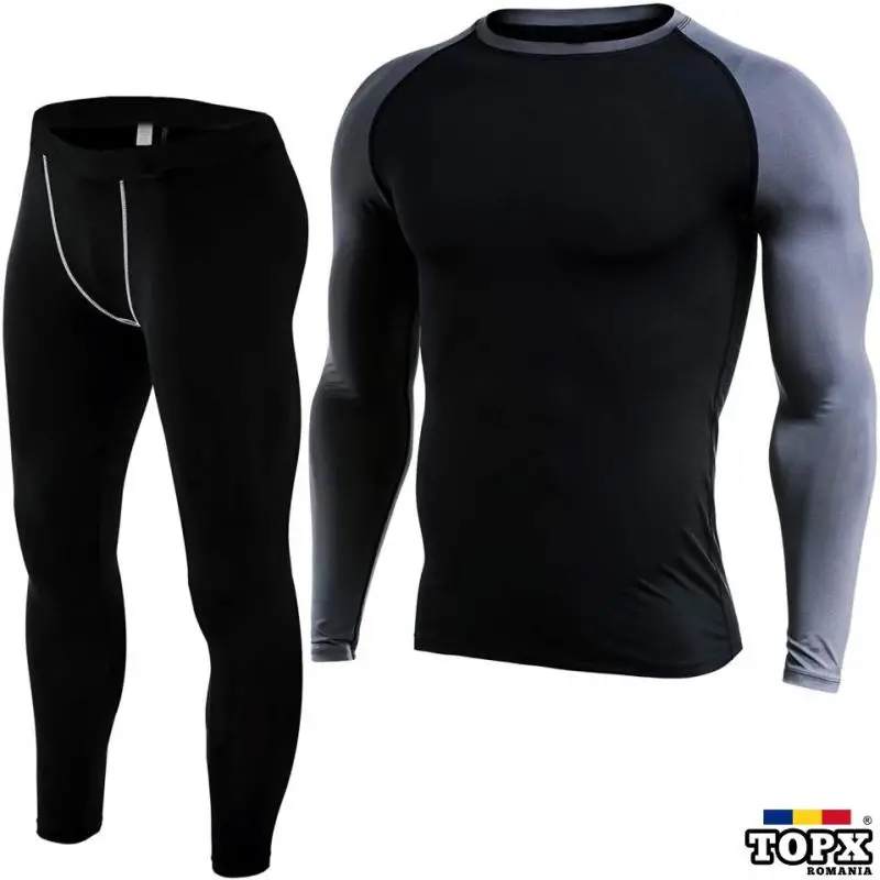 Titan Fit Nation Set Termic Base Layer Barbati marime S