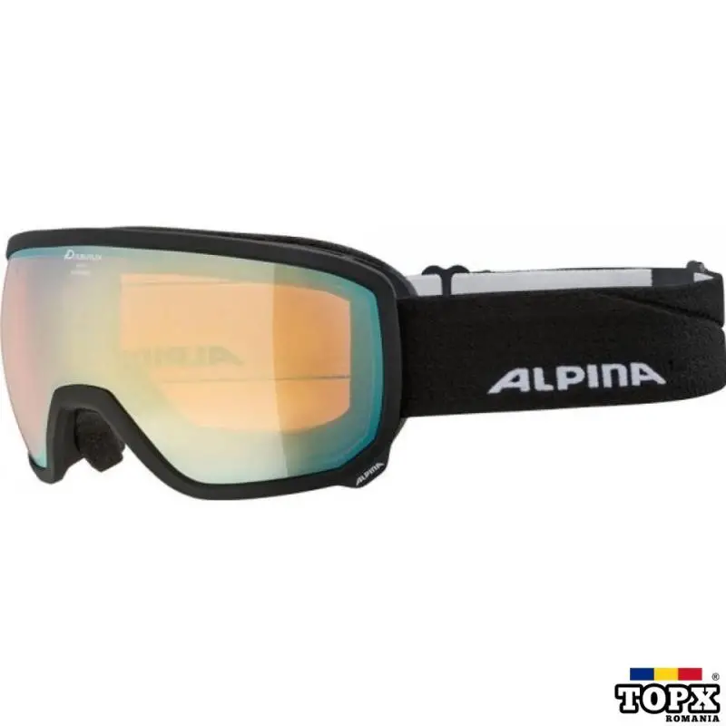 Alpina Scarabeo Ochelari de Ski Marime L  Negri Lentila S1-S2