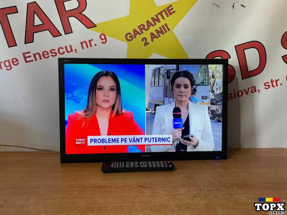 Televizor Led Triplu Tuner SHARP LC24CHE4012E/60 cm Garantie 2ani