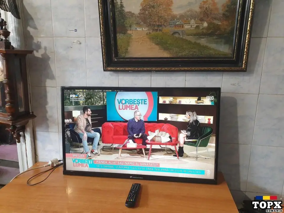 Televizor Led Digital FullHD CONTINENTAL EDISON LED39ML3 /99cm Garant