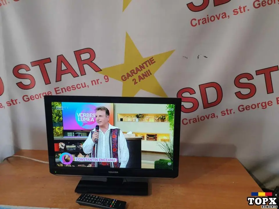 Televizor Led FullHD DVD Toshiba 22DL833N/60cm Garantie 2ani