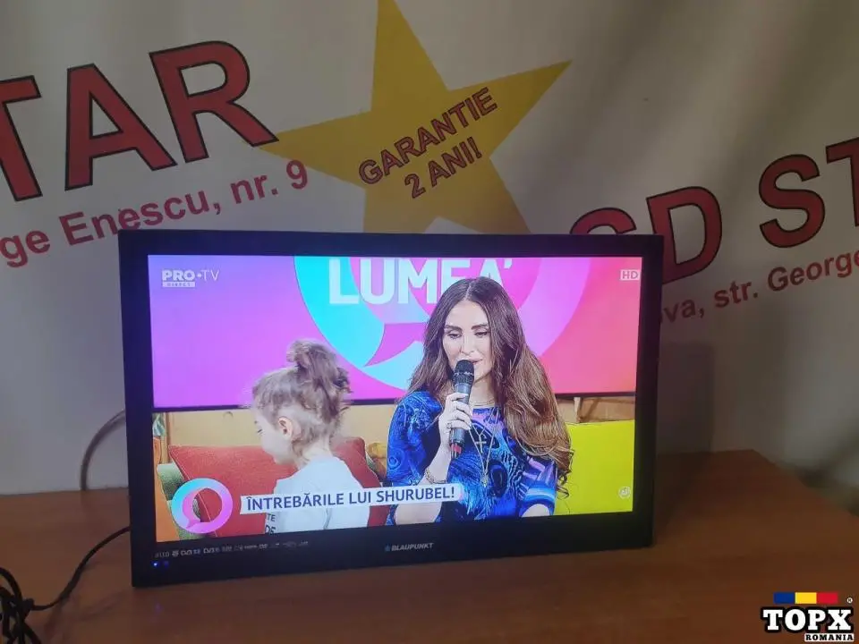 Televizor Led FullHD Digital DVD Blaupunkt 24 -/62cm Garantie 2ani