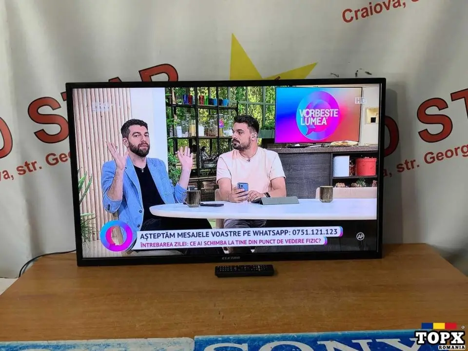 Televizor LED UltraSlim FullHD Eletra LED39HYENA/100cm Garantie 2ani