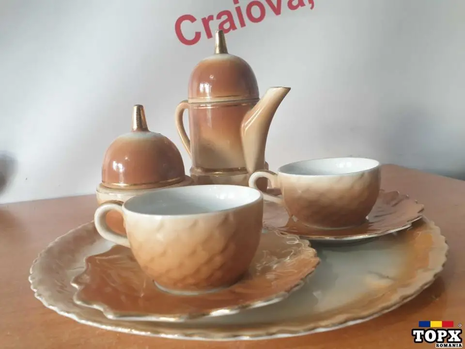 Set cafea / ceai 2 persoane  Ceramica Germana 5piese