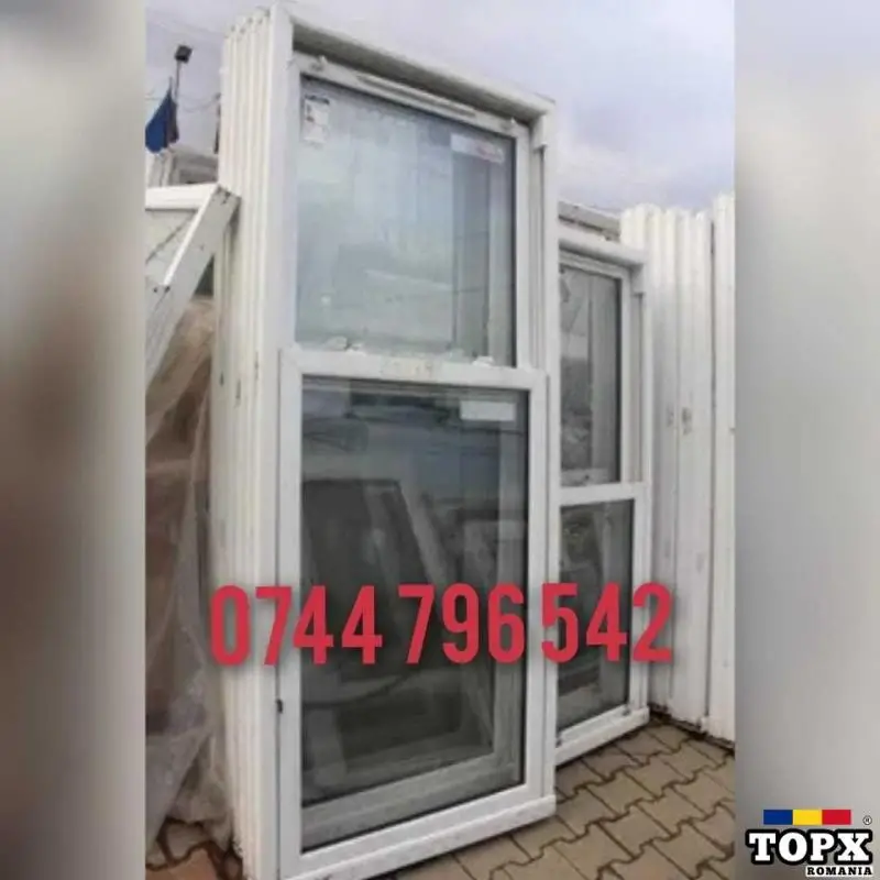 FERESTRE GHILOTINA - tamplarie pvc  geam termopan - nemontate