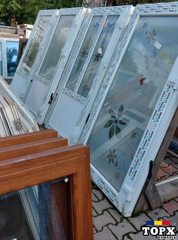 Uși si ferestre de termopan noi cu plasă de insecte