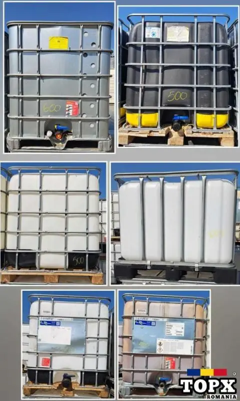 Rezervoare IBC (recipient cub  bazin  bidon)