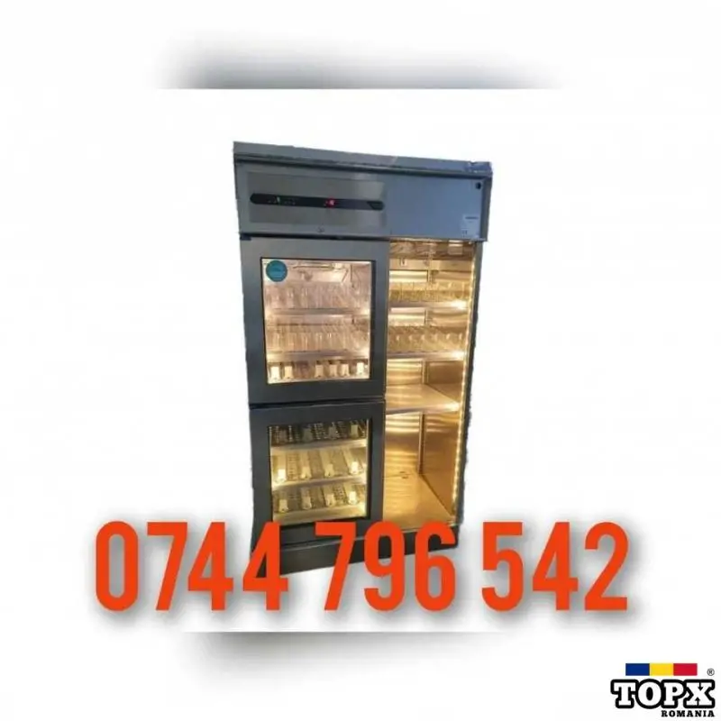 Vitrina verticala profi  inox