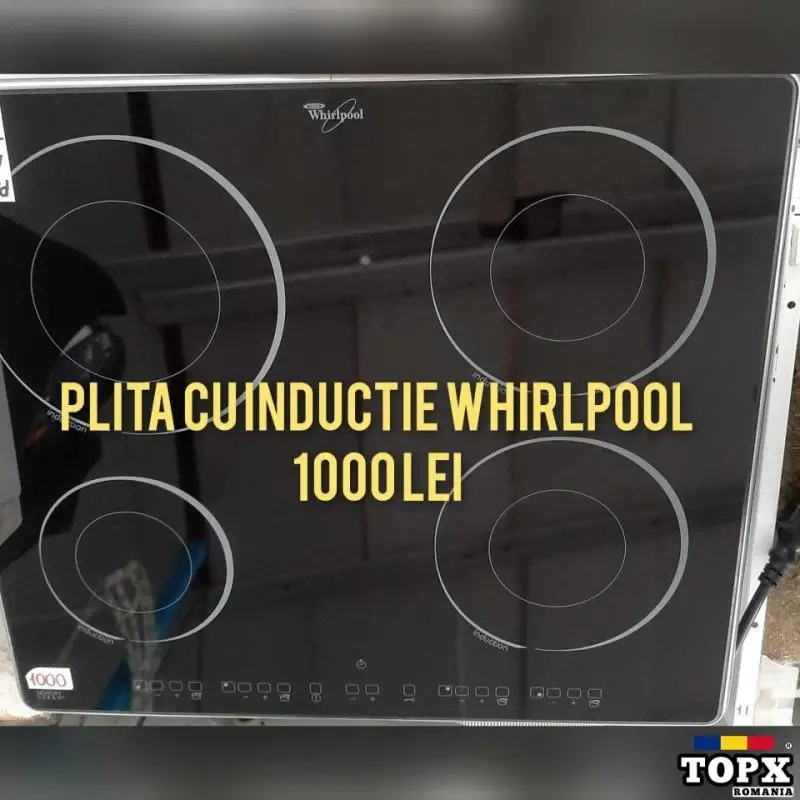 Plită incorporabila cu inducție Whirlpool la 800 lei