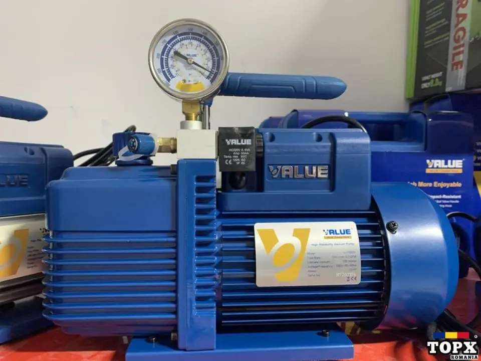 Pompa vacuum vid freon value v-i160sv cu vacumetru nou