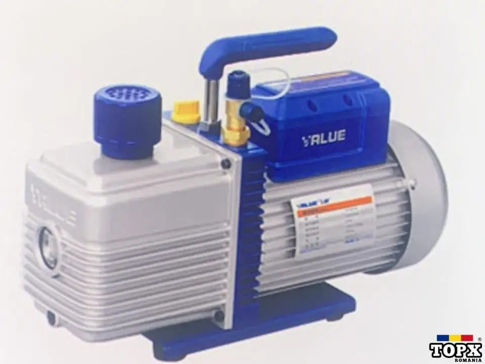 Pompa value ve280n vacuum vid freon 2 trepte 226L/min 8CFM 1cp nou