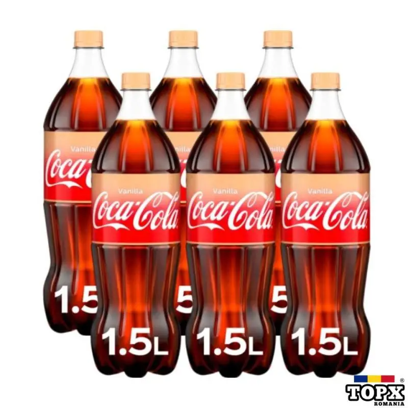 Bautura acidulata Coca Cola Vanilla 1.5 litri Total Blue