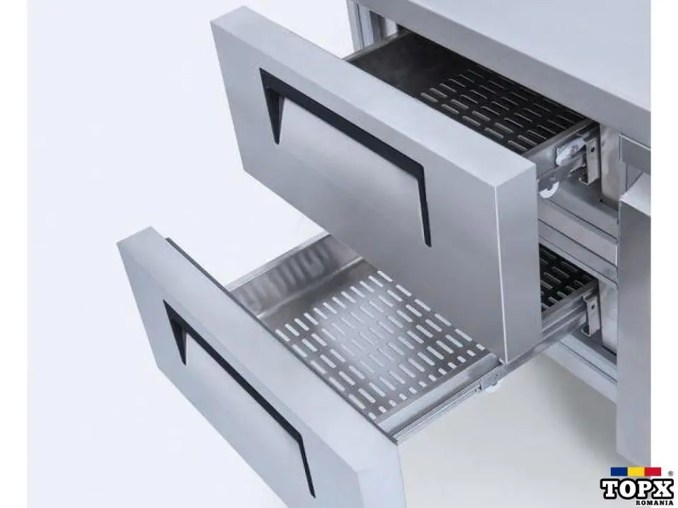 2 sertare pentru echipamentele frigorifice tip masa cu 1 usa, 2 usi, 3 usi, 4 usi