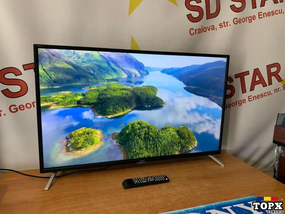 Televizor Smart Android 4KTriplu Tuner Sharp40BL5EA/102cm Garantie 2ani - 4