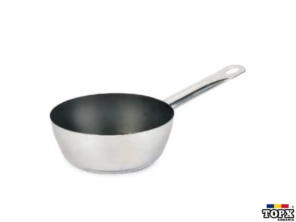 Tigaie profesionala sote, IDEAL INOX, diametrul cm 16 x 6 (H