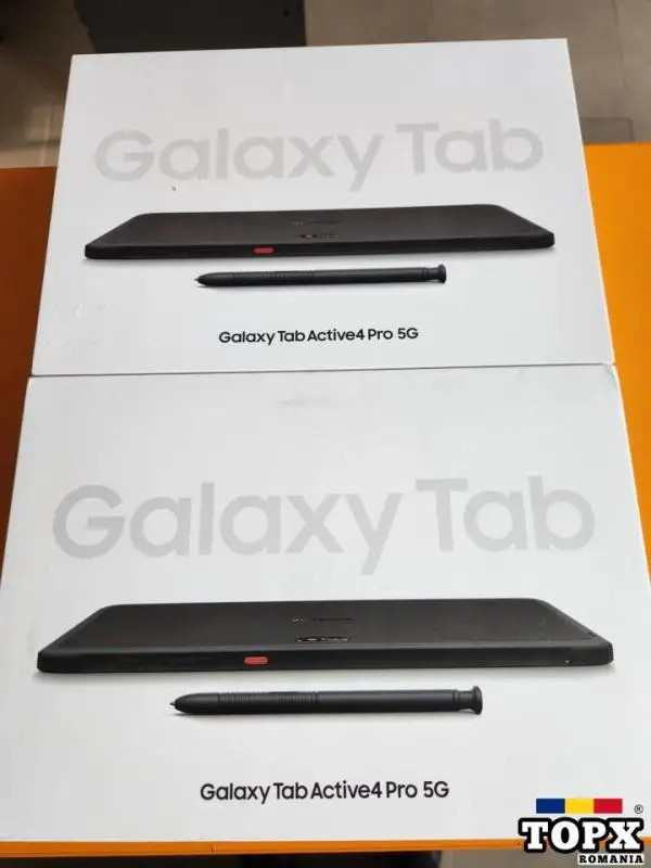 Tableta Samsung Tab Active4 Pro   6GB RAM  128GB  Wi-Fi  5G  Black