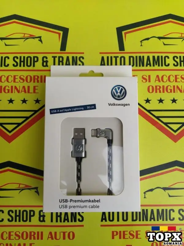 Cablu date / încărcare usb - Mufa iPhone original Vw Volkswagen auto