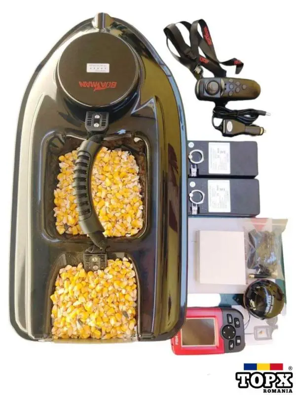 Barcuta de plantat cu Sonar.Navomodele nadit pescit cu Baterie mare - 1