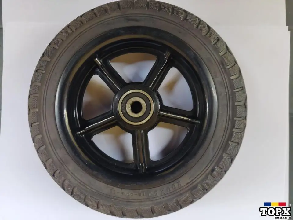 Anvelopa și janta trotineta electrica 200x5 - noua