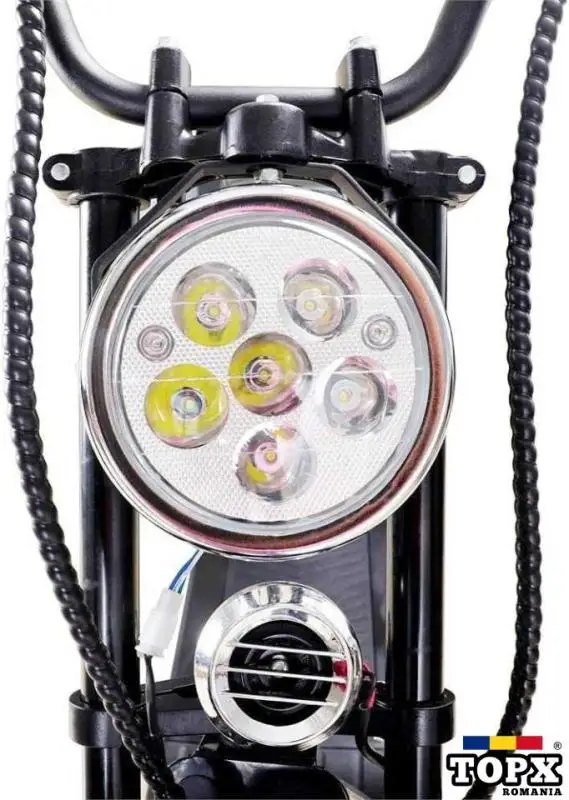 far scuter electric trotineta model angel eyes lumina de noapte