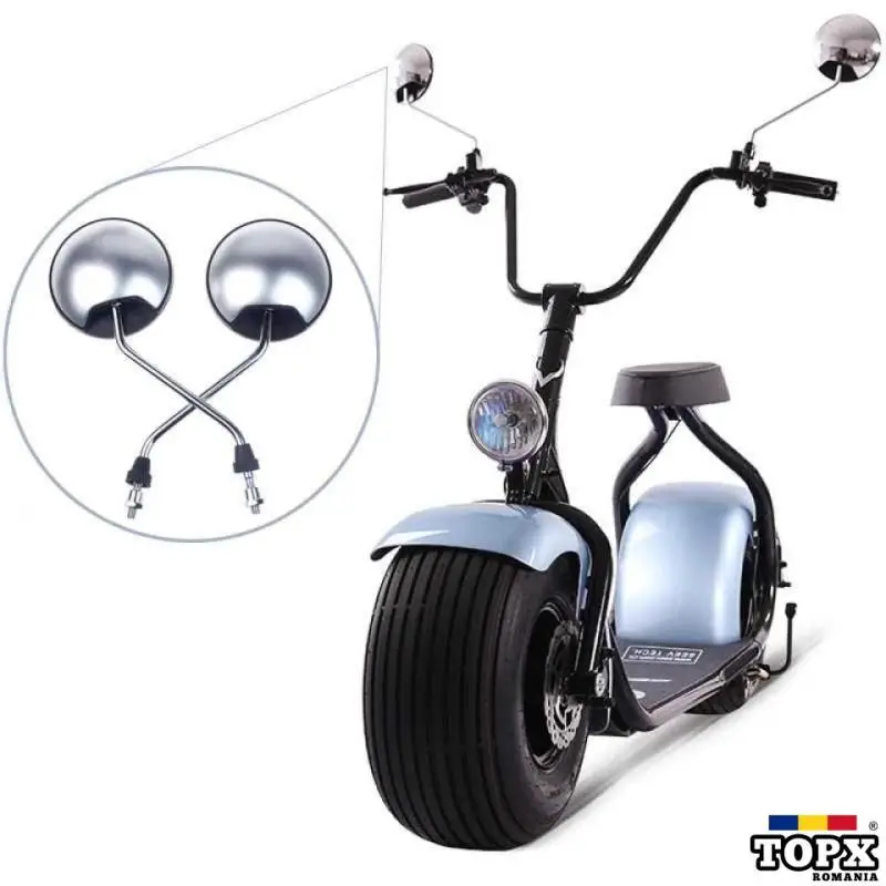 Set Oglinzi scutere electrice anvelopa citycoco smartbalance