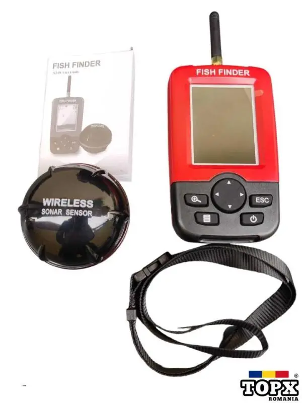 Sonar de pescuit Senzor Sonar Wireless 100m  Sunet Ecou Sonar