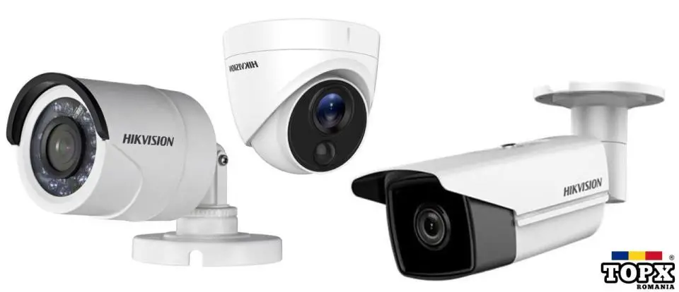 Kit 4 camere 2 MP cu Montaj Inclus