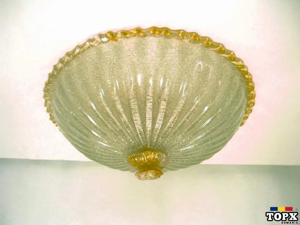 Plafoniera mare Art Deco  Murano  Barovier i Toso  vintage