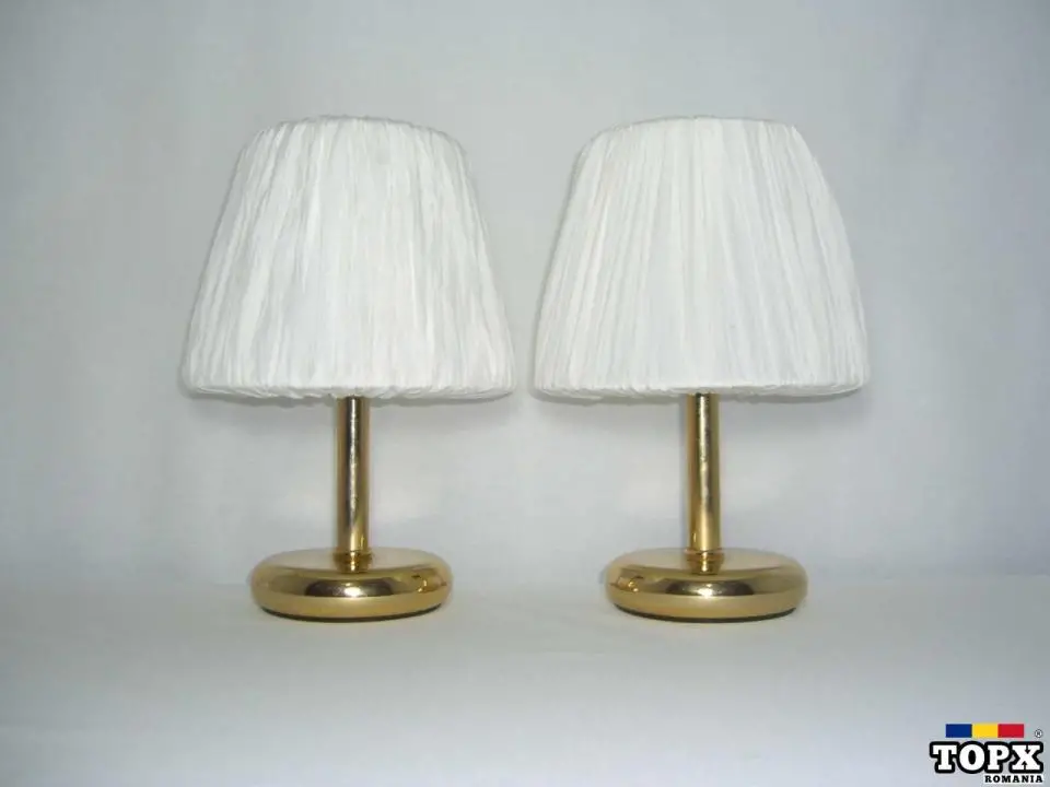 Veioze Art Deco  alamă  vintage