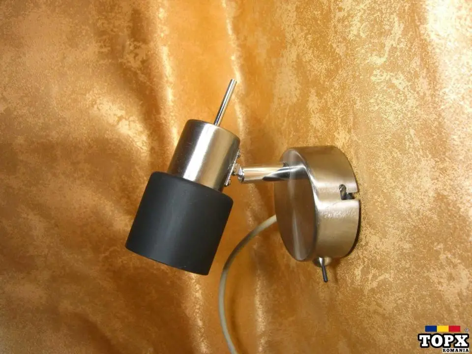 Aplica Art Deco  crom  sticla  spot  vintage