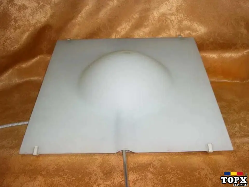 Set 3 aplice Art Deco Modernist  opalina  vintage