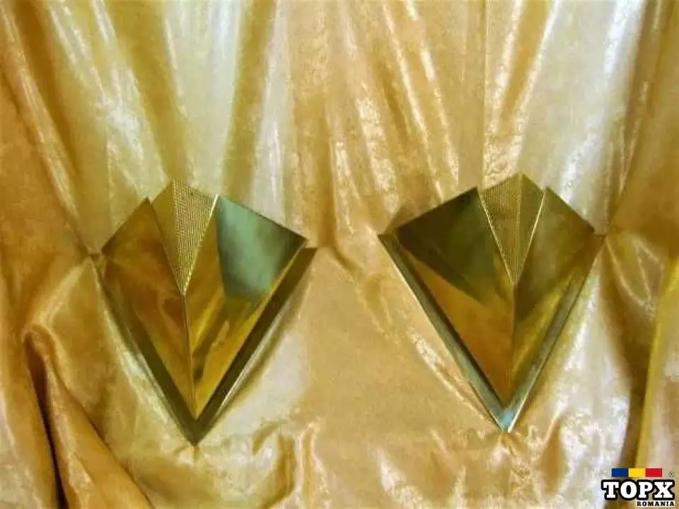 Set aplice alama  Art Deco MCM  vintage