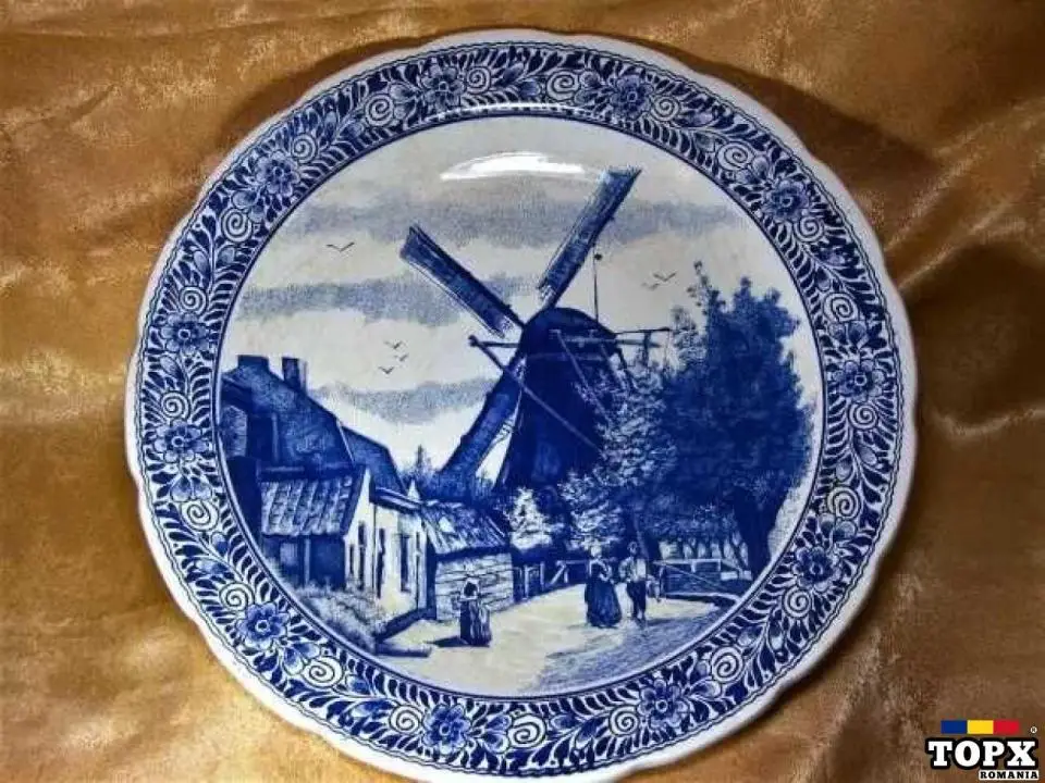 Platou centru masa portelan Royal Daulton  colectie  vintage