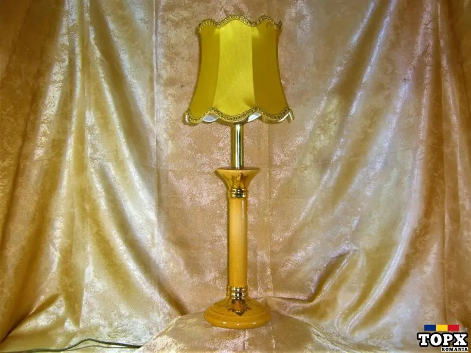 Veioza Art Deco Parisien portelan alama semnata vintage