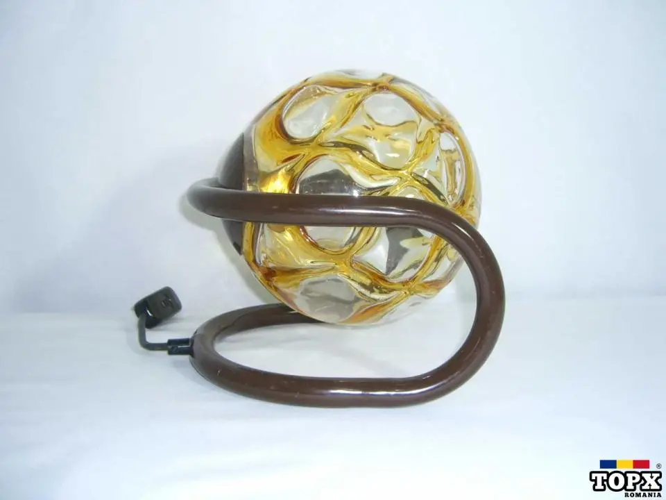 Veioza Doria Mid Century Modern  sticla Murano  vintage