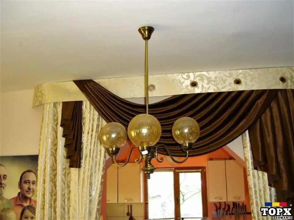 Lustra alama Mid Century Modern Scandinav  abajururi Murano