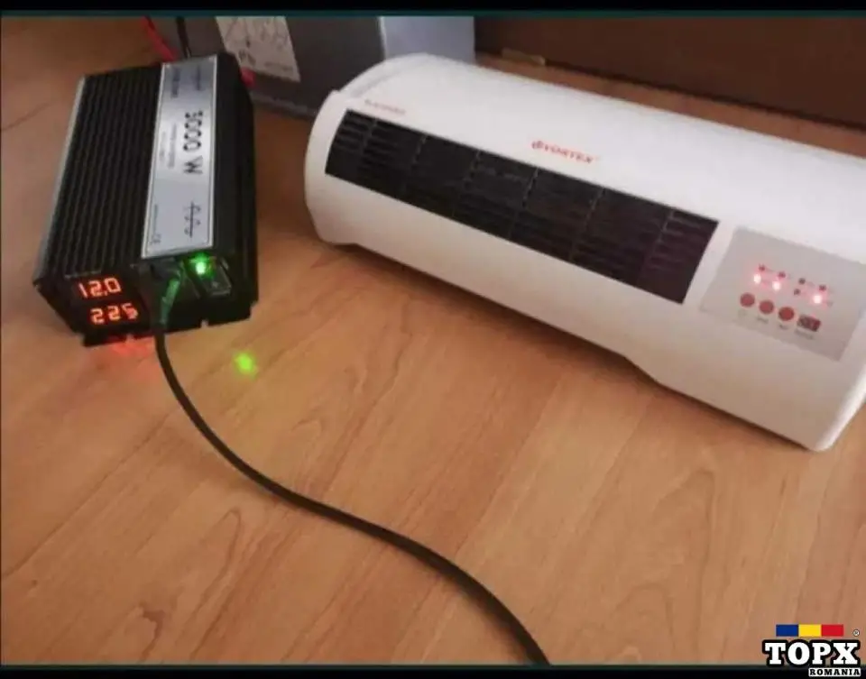 Invertor sinus pur rulota casa 12V/24V -220V 2000/3000/4000W