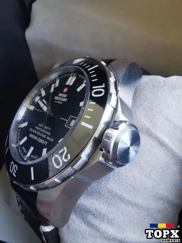 Ceas Swiss Military By Chrono Automatic 1000 m Diver - 4