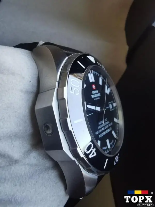 Ceas Swiss Military By Chrono Automatic 1000 m Diver - 5