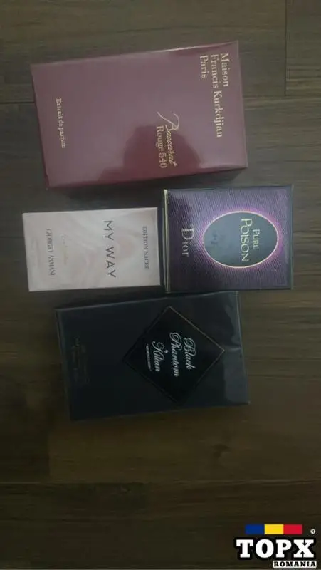 Set bacarat my way pure poison black phantom SIGILAT