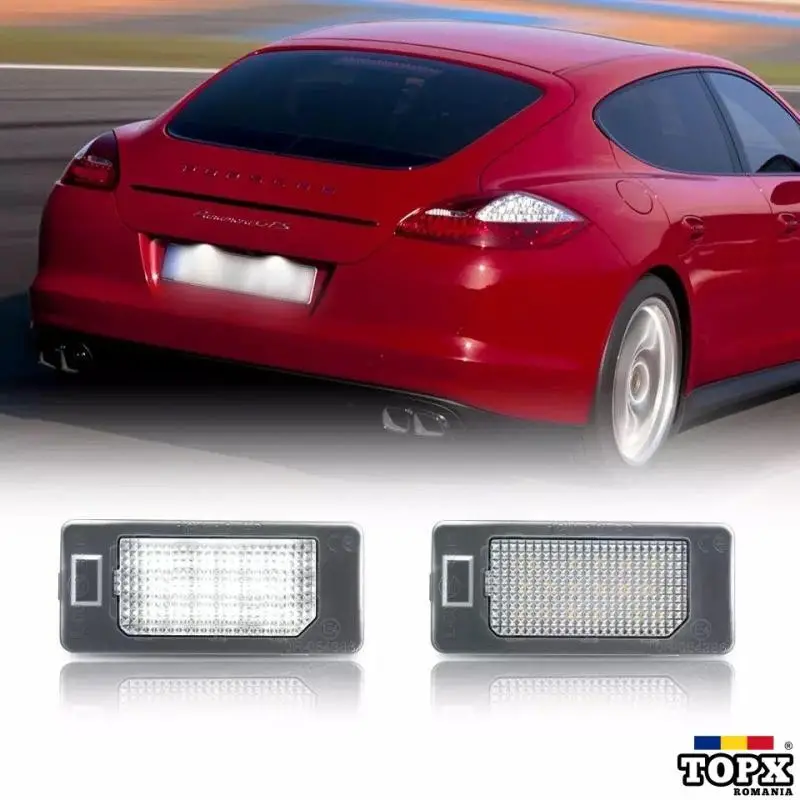 Set lampi LED numar Porsche Panamera 2010-2016