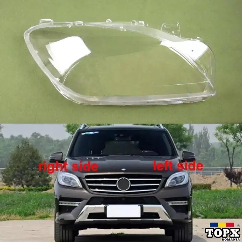 Set sticle faruri sticla far stanga/dreapta Mercedes Benz ML w166