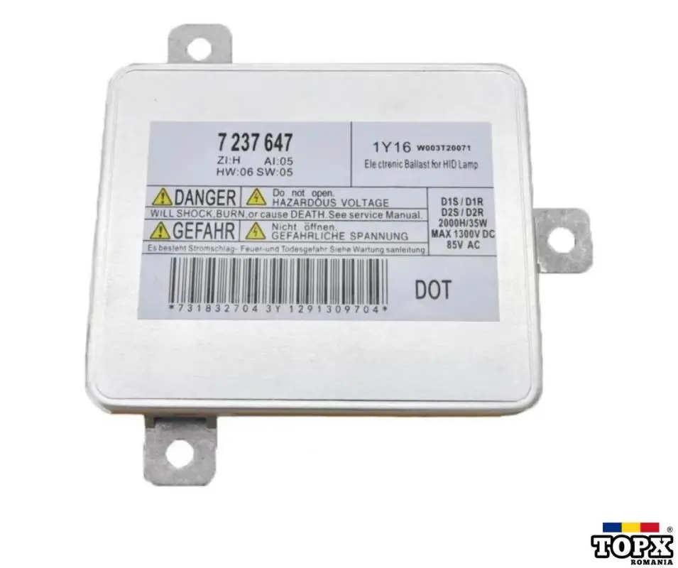 Droser balast xenon BMW X1  E89  E90  E91  F01  F07  F10  F20  K4 Bmw