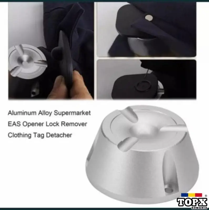 Magnet tag alarme haine sticle desfacator detasator
