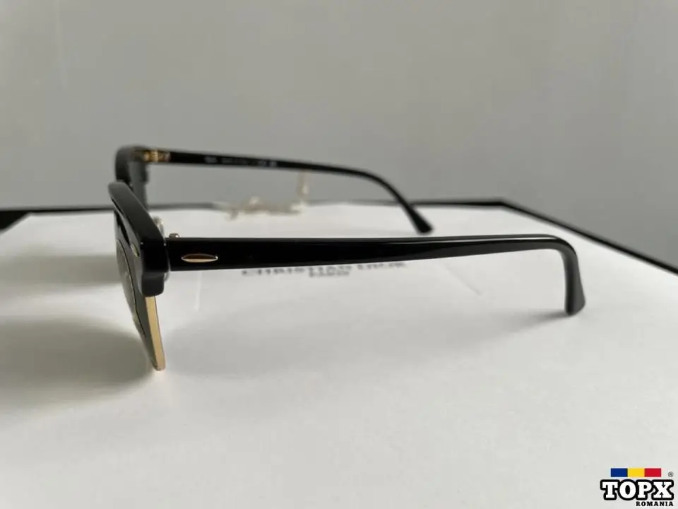 Ochelari de soare unisex Clubmaster Ray-Ban RB3016 W0365 - 3