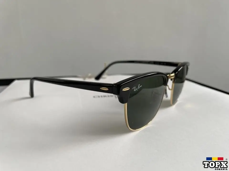 Ochelari de soare unisex Clubmaster Ray-Ban RB3016 W0365 - 5