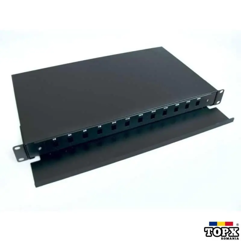 Patchpanel 12 Porturi Duplex ( 24 Porturi ) Neechipat
