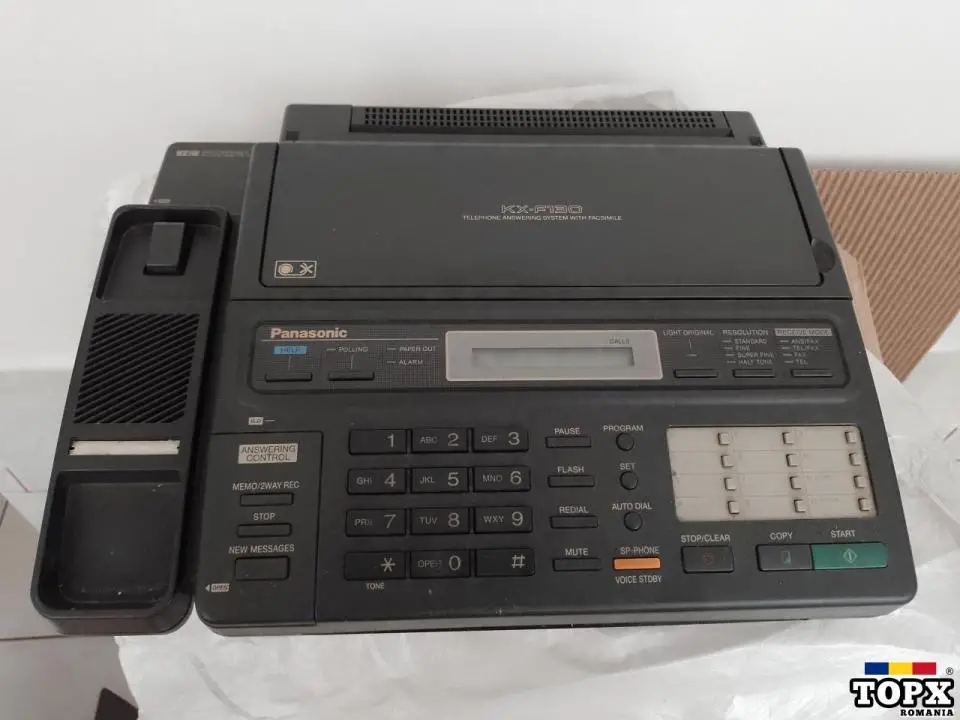 Pentru colectionari : telefax de exceptie